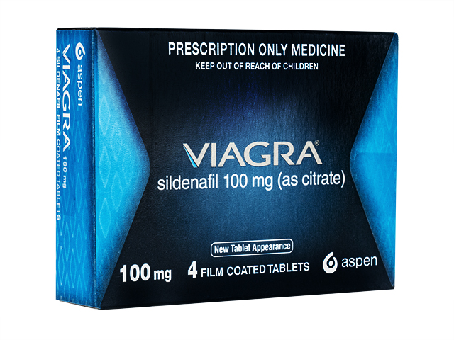 バイアグラ100mg4錠(オセアニア向け) 5箱