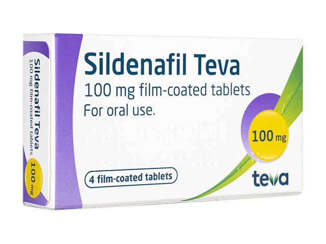 (TEVA)シルデナフィル100mg4錠 6箱