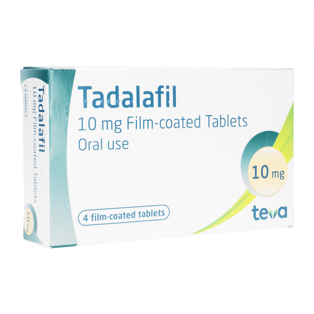 タダラフィル10mg4錠(TEVA) 3箱