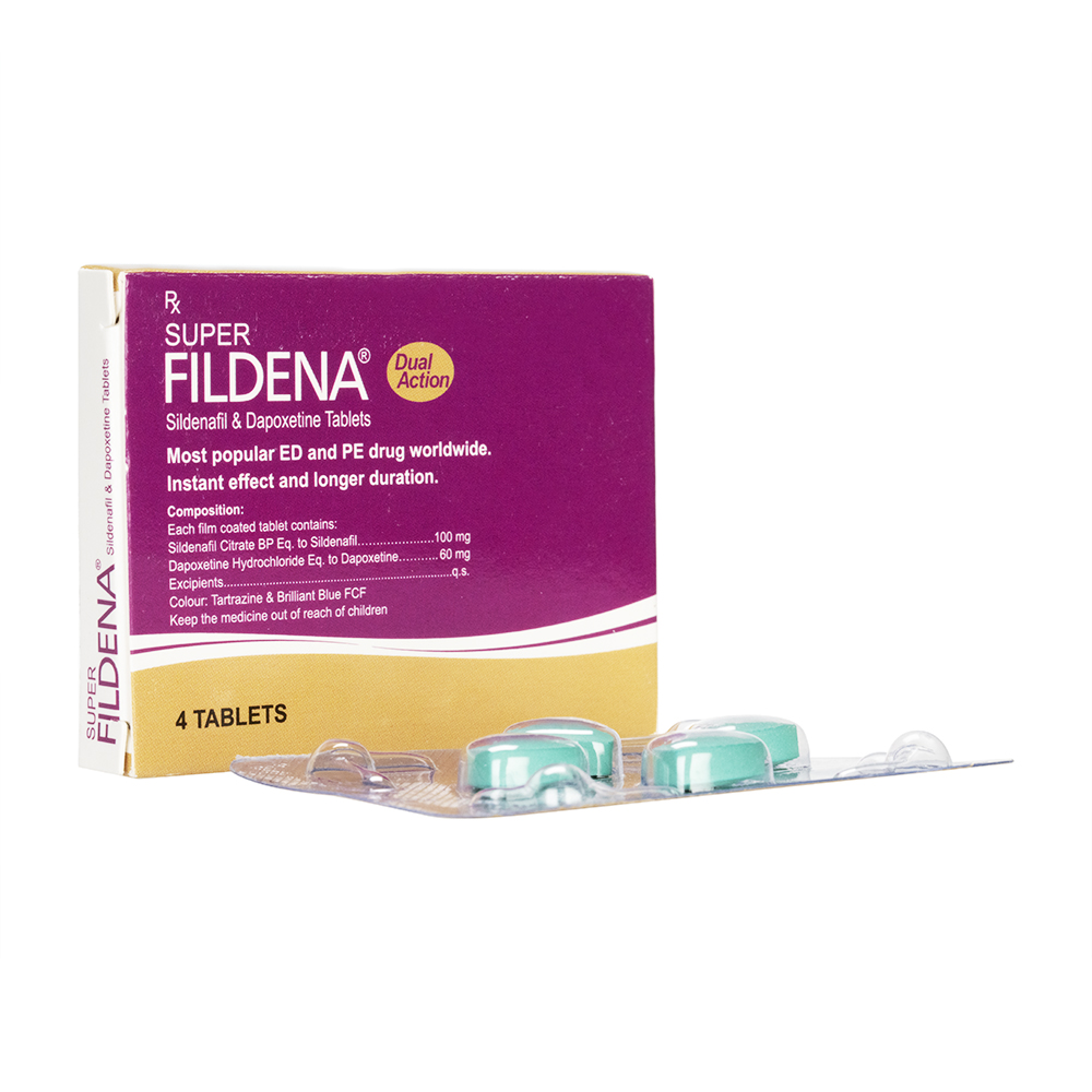 スーパーフィルデナ[100mg+60mg]4錠 2箱