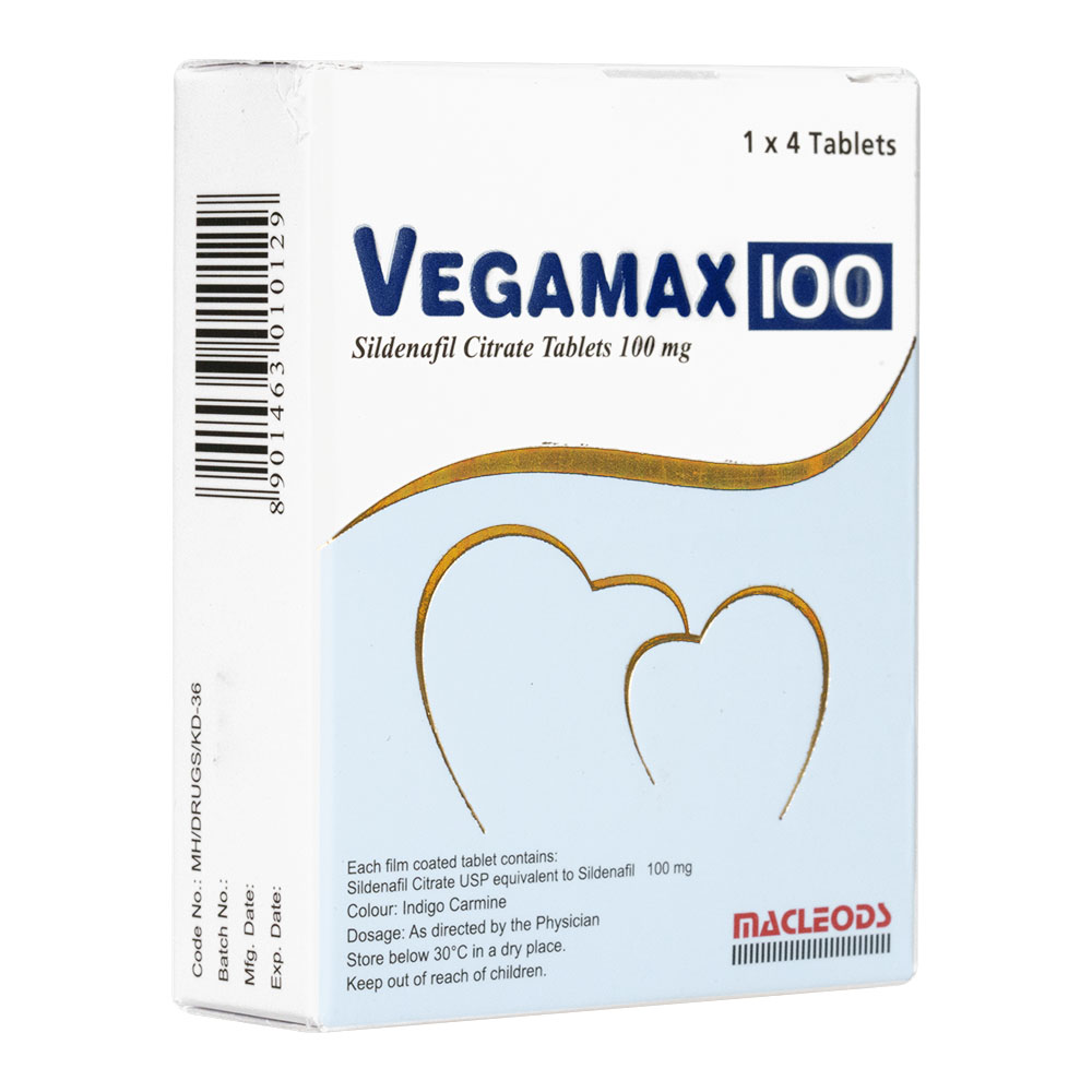 ベガマックス100mg4錠 2箱