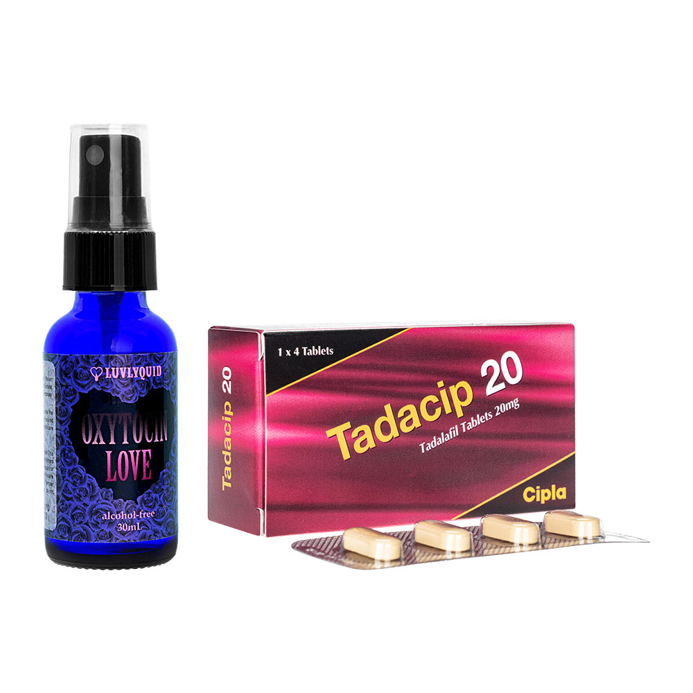 オキシトシン・ラブ(ラブリーキッド)30ml1本+タダシップ20mg4錠7箱 1セット