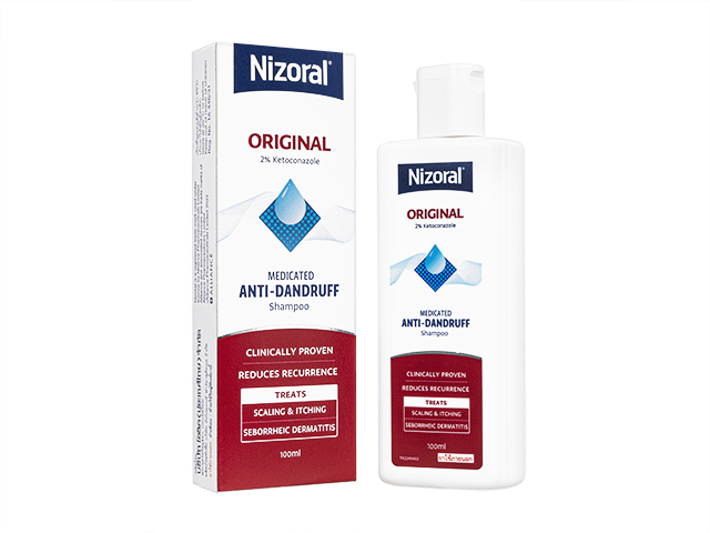 ニゾラールオリジナルメディケイテッドアンチダンドルフシャンプー2%100ml 2本