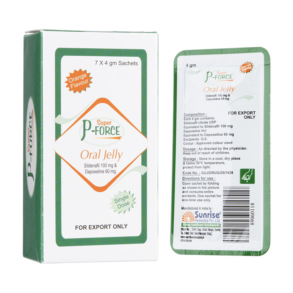 スーパーPフォースオーラルゼリー[100mg+60mg]7袋[ヤマト便] 3箱