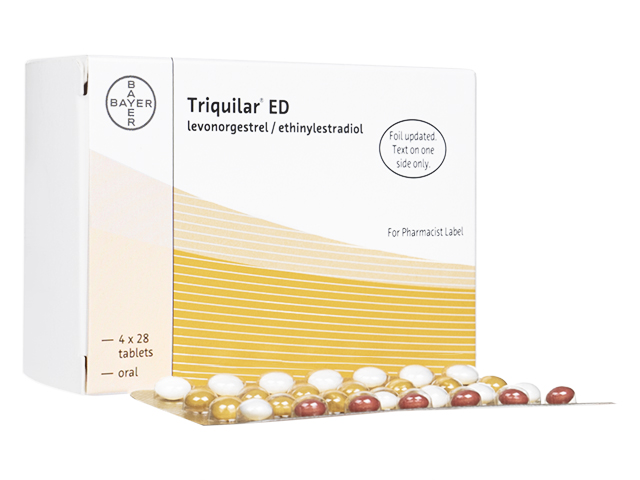 トリキュラーED28錠4シート 1箱