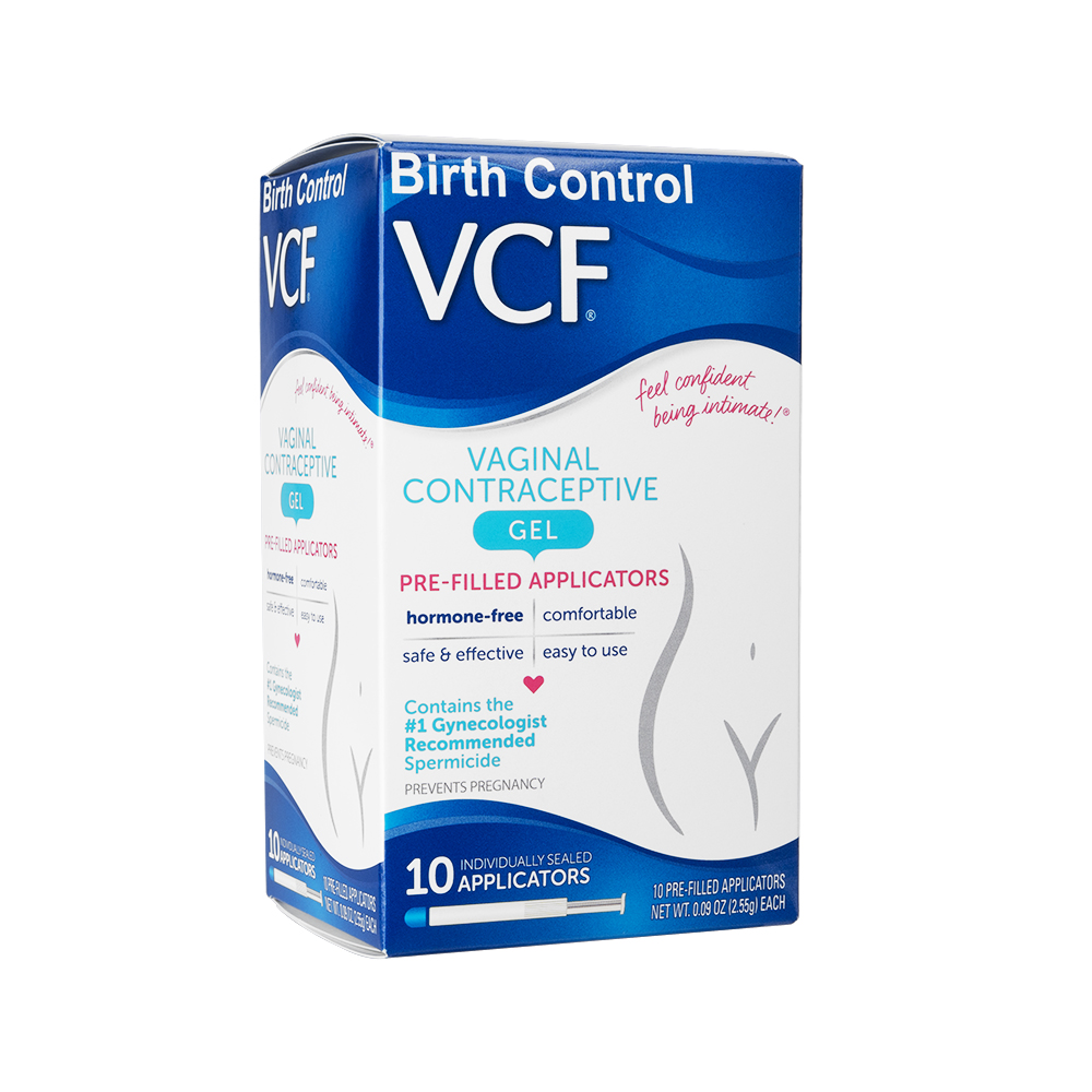 VCF膣用避妊ジェルプレフィルドアプリケーター10本 3箱