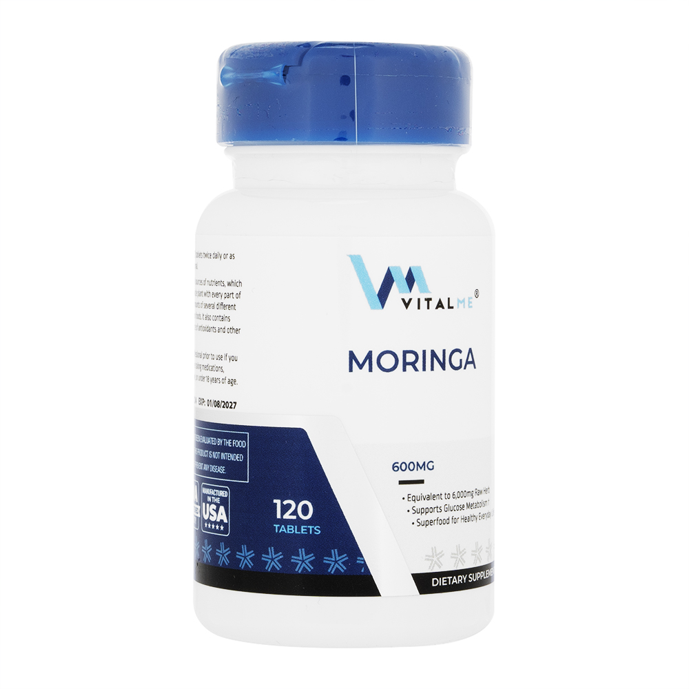 モリンガ600mg120錠(バイタルミー)2本+1本Free[計3本] 1セット