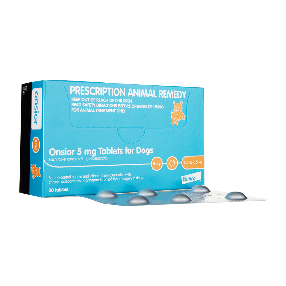 オンシオール5mg犬用30錠 1箱